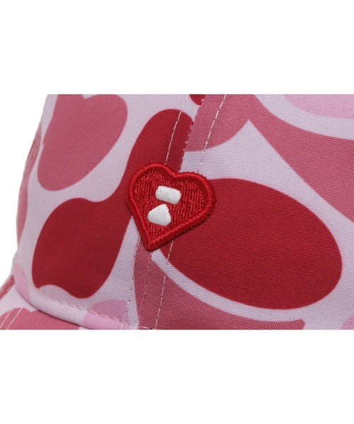 A BATHING APE（アベイシングエイプ）の「CROSSOVER NEW ERA CAMO BASEBALL CAP（キャップ・レディース・ピンク/グリーン・FREE）」の8枚目の写真