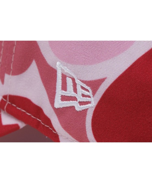 A BATHING APE（アベイシングエイプ）の「CROSSOVER NEW ERA CAMO BASEBALL CAP（キャップ・レディース・ピンク/グリーン・FREE）」の10枚目の写真