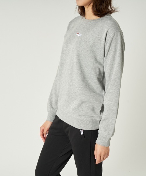 FILA GOLF(フィラゴルフ )の「クルースウェット(スウェット・レディース・杢グレー/ネイビー/ホワイト・LARGE/X-LARGE/MEDIUM)」の9枚目の写真