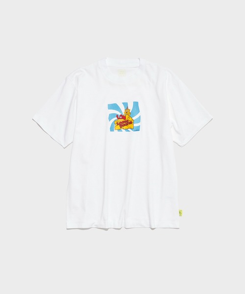 LOOSE JOINTS(ルーズジョインツ)の「DEADKEBAB(Tシャツ/カットソー・レディース・ホワイト/ブラック・S)」の2枚目の写真