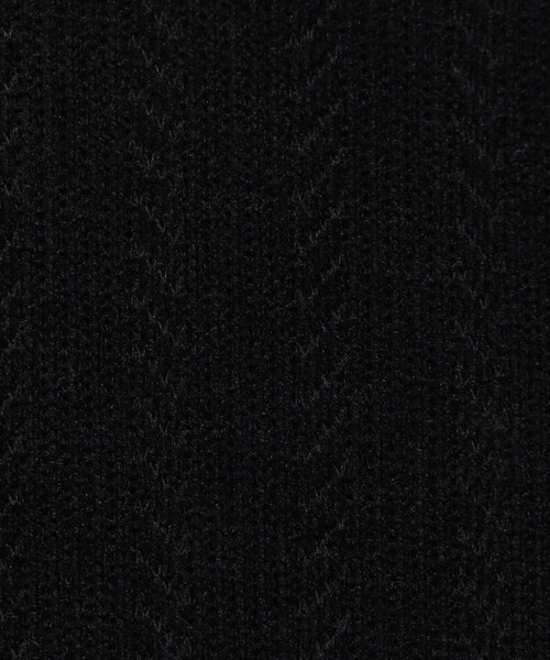 COMME CA ISM(コムサイズム)の「モールジャガードハイネックTシャツ(Tシャツ/カットソー・メンズ・ブラック/ホワイト・LARGE/MEDIUM)」の16枚目の写真