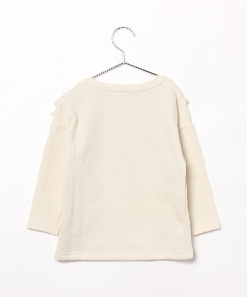 GLOBAL WORK（グローバルワーク）の「【キッズ】フリンジスウェット長袖/709254（スウェット・キッズ・グレー/ホワイト系その他/ブラウン・SMALL/LARGE/MEDIUM/X-LARGE）」の5枚目の写真