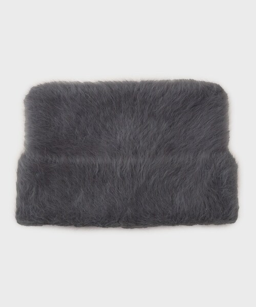 THE SHOP TK （ザ ショップ ティーケー ）の「シャギー猫耳ワッチ（ニットキャップ/ビーニー・レディース・チャコールグレー/ブラック/アイボリー・00）」の5枚目の写真