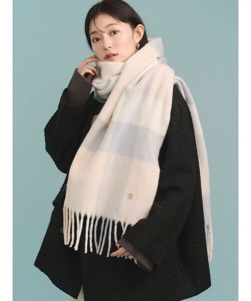 LAGUNAMOON（ラグナムーン）の「ツイードオーバージャケットコート（その他アウター・レディース・レッド/ブラック・SMALL/MEDIUM）」の16枚目の写真