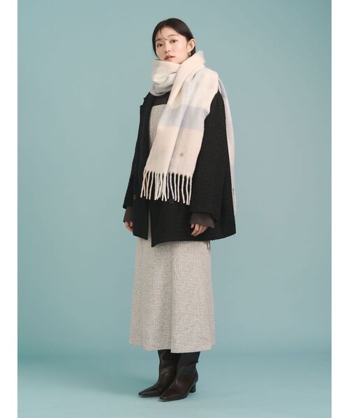 LAGUNAMOON（ラグナムーン）の「ツイードオーバージャケットコート（その他アウター・レディース・レッド/ブラック・SMALL/MEDIUM）」の17枚目の写真