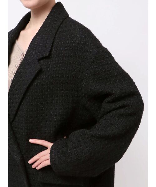 LAGUNAMOON(ラグナムーン)の「ツイードオーバージャケットコート(その他アウター・レディース・レッド/ブラック・SMALL/MEDIUM)」の22枚目の写真