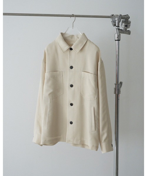 anuke(アンヌーク)の「Work Pocket Shirts(シャツ/ブラウス・レディース・ネイビー/アイボリー・FREE)」の11枚目の写真