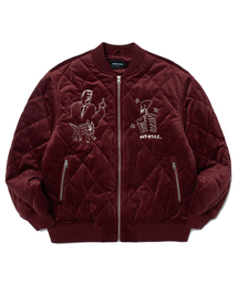WKNDRS（ウィーキャンドース）の「TATTOO JK (BURGUNDY)（ダウンジャケット/コート）」