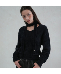 Lily Muffler Set Knit - 5COL