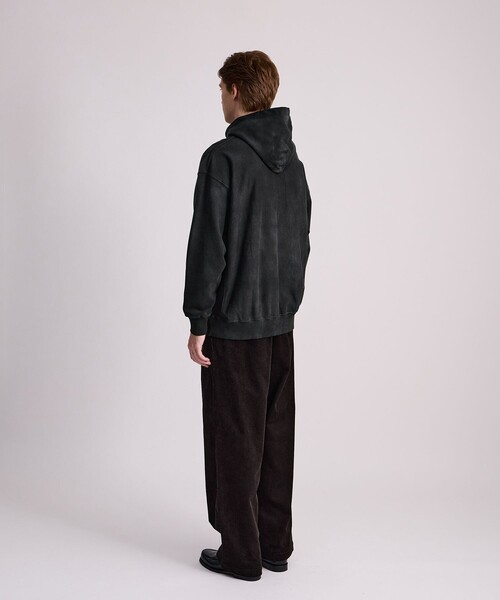 Saturdays NYC（サタデーズ ニューヨークシティ ）の「Warren Sunburned Peace Hoodie（パーカー・メンズ・チャコールグレー/オリーブ・S/XL/M/L）」の9枚目の写真