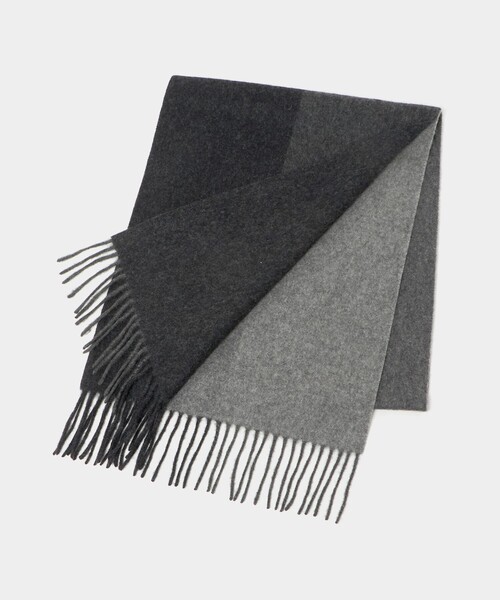 カシミヤ 100 パネル マフラー（マフラー）｜green label relaxing