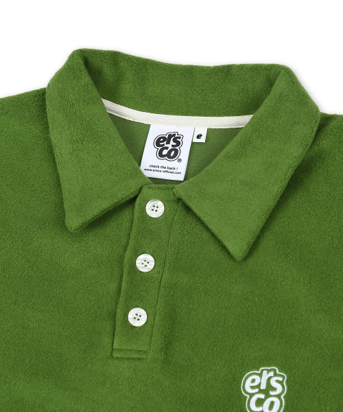 ERSCO(イーアルエスコ)の「ダスティカラー スリーブ_グリーン(ポロシャツ・レディース・その他・MEDIUM/LARGE/X-LARGE)」の3枚目の写真