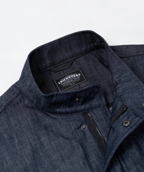 FRIZMWORKS(フリズムワークス)の「OSCAR DENIM FISHTAIL JACKET _ INDIGO(その他アウター・メンズ・その他・MEDIUM/LARGE/X-LARGE)」の4枚目の写真
