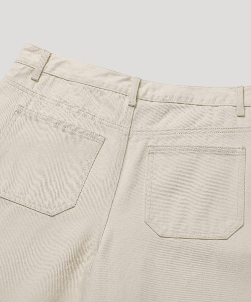 NODU（ノードユー）の「ワイドバミューダコットンショートパンツ[アイボリー]（その他パンツ・メンズ・その他・SMALL/MEDIUM/LARGE）」の9枚目の写真