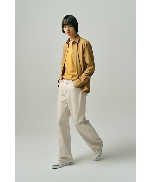 MUSINSA STANDARD（ムシンサスタンダード）の「CALIK ワイドデニムパンツ [クリーム]（デニムパンツ・メンズ・その他・40/27/28/29/38/36/34/32/30/26/31/33）」の17枚目の写真
