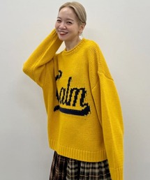 RODEO CROWNS WIDE BOWL | ローゲージジャガードニットトップス(ニット/セーター)