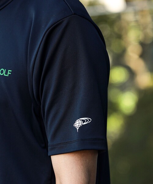 BEAMS GOLF(ビームスゴルフ)の「ORANGE LABEL / USシリーズ SQR ストレッチ モックネックシャツ(接触冷感・UVカット)(Tシャツ/カットソー・メンズ・ブラック/ネイビー/ホワイト・XL/M/L/S)」の12枚目の写真