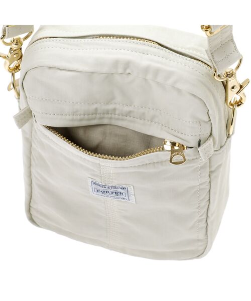 PORTER（ポーター）の「マイル ショルダーバッグ（ショルダーバッグ・メンズ・オフホワイト/ブラック・FREE）」の14枚目の写真