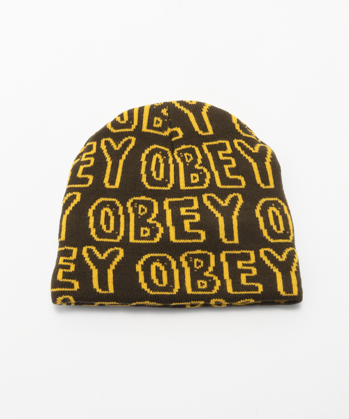 OBEY / オベイ OBEY COMMON BEANIE（ニットキャップ/ビーニー）｜OBEY