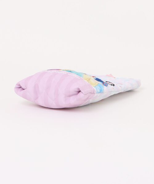 Disney(ディズニー)の「Disney/ディズニー プリンセス キルトシューズバッグ(シューズ小物/雑貨・キッズ・ピンク・ONE SIZE)」の3枚目の写真