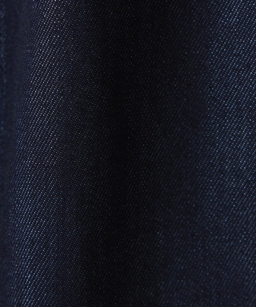 COLLAGE GALLARDAGALANTE（コラージュガリャルダガランテ）の「Q.anos/スタンドネック袖リブデニムシャツ/WEB限定カラー展開（シャツ/ブラウス・レディース・インディゴブルー/ブルー/ベージュ系その他/ベージュ・FREE）」の18枚目の写真