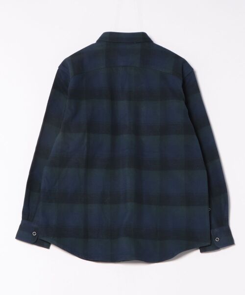 Eddie Bauer(エディーバウアー)の「アドベンチャー 4S 長袖 フランネルシャツ(シャツ/ブラウス・メンズ・ネイビー系/グレー系/レッド系・S/XXL/XL/L/M)」の4枚目の写真