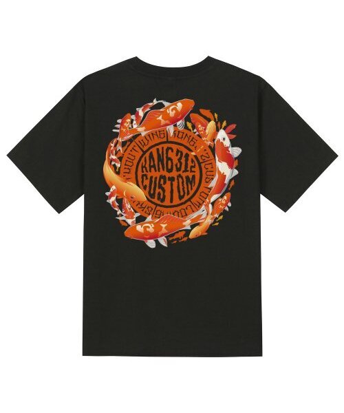 KAN6312(カン6312)の「KTB0063 エントランス 半袖Tシャツ - ブラック(Tシャツ/カットソー・メンズ・その他・LARGE/MEDIUM/SMALL/X-LARGE)」の1枚目の写真