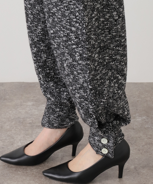 EDIT. FOR LULU(エディットフォールル)の「angielala LULU スラブニットパンツ(スラックス・レディース・ブラック/ホワイト・FREE)」の22枚目の写真