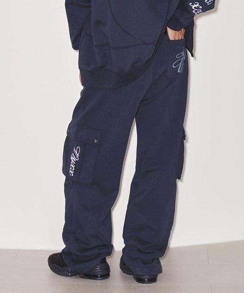 NYXX(エヌワイエックスエックス)の「NYX FLOW CARGO JOGGER PANTS CHARCOAL(スウェットパンツ・レディース・その他・MEDIUM/SMALL)」の1枚目の写真