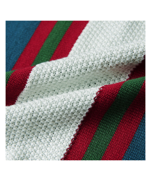 sortie(ソルティ)の「Summer Blend Open Collar Knit (Blue)(ポロシャツ・メンズ・その他・LARGE/MEDIUM/X-LARGE)」の8枚目の写真
