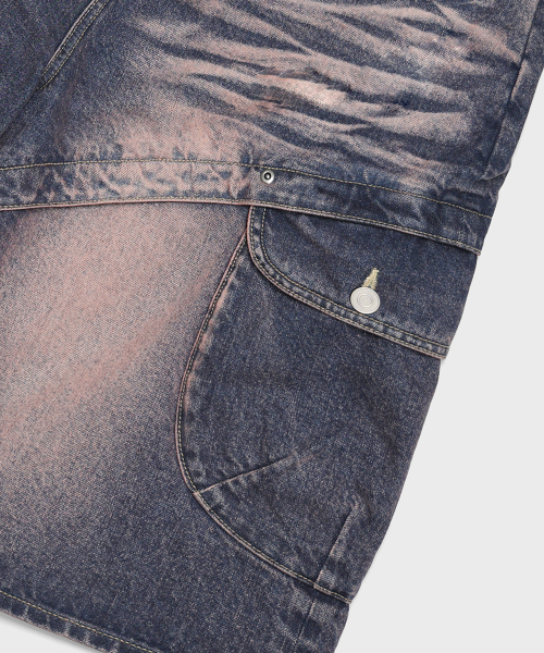 SAINTPAIN（セイントペイン）の「SP切り替えカーゴバミューダパンツピンク（その他パンツ・レディース・その他・MEDIUM/LARGE）」の9枚目の写真