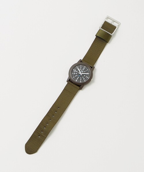 TIMEX(タイメックス)の「<TIMEX>Camper 34mm 腕時計(アナログ腕時計・メンズ・ブラック/オリーブ/コバルトブルー・FREE)」の12枚目の写真