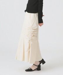 Ray BEAMS | サイド ギャザー マーメイド スカート(スカート)