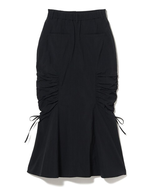 Ray BEAMS（レイビームス）の「サイド ギャザー マーメイド スカート（スカート・レディース・ブラック/オフホワイト・1/0）」の20枚目の写真