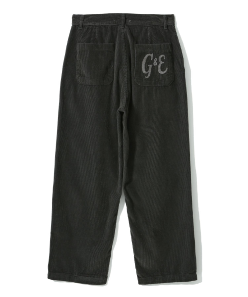 GARDEN EXPRESS(ガーデンエクスプレス)の「Corduroy Loose-Fit Pants (dark green)(その他パンツ・メンズ・その他・SMALL/MEDIUM/LARGE/X-LARGE)」の1枚目の写真