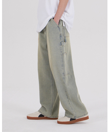 DYSFUNCT（ディスファンクト）の「KEY RING WASHING DENIM PANTS(SAND BLUE)（デニムパンツ）」
