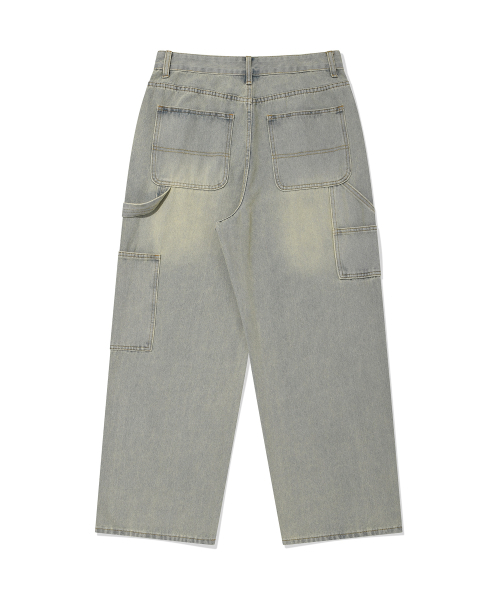 DYSFUNCT(ディスファンクト)の「KEY RING WASHING DENIM PANTS(SAND BLUE)(デニムパンツ・メンズ・その他・SMALL/MEDIUM/LARGE/X-SMALL/X-LARGE)」の5枚目の写真