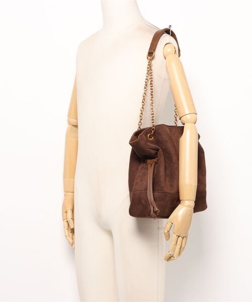 KOBE LETTUCE（コウベレタス）の「キルトデザインチェーンショルダーバッグ（ショルダーバッグ・レディース・ブラウン/ブラック/ブラウン系その他・F）」の18枚目の写真