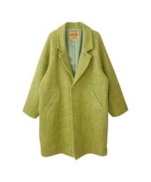 HYSTERIC GLAMOUR | ヘリンボンウールコート(チェスターコート)