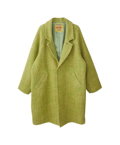 HYSTERIC GLAMOUR（ヒステリックグラマー）の「ヘリンボンウールコート