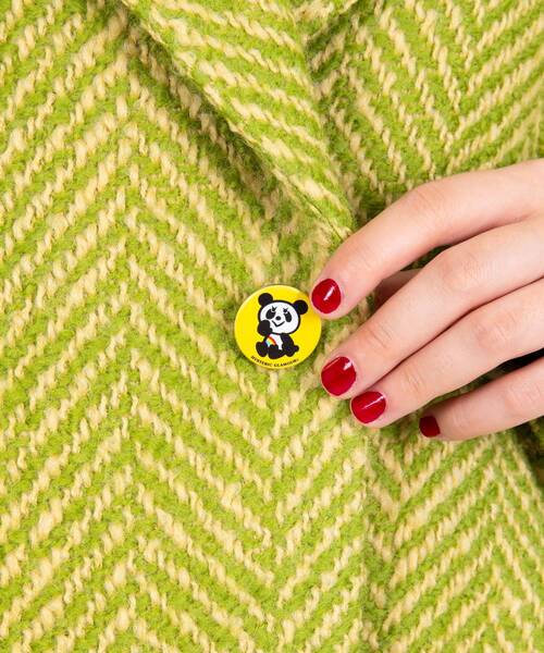 HYSTERIC GLAMOUR（ヒステリックグラマー）の「ヘリンボンウールコート（チェスターコート・レディース・ブラック/グリーン/ブラウン・FREE）」の19枚目の写真