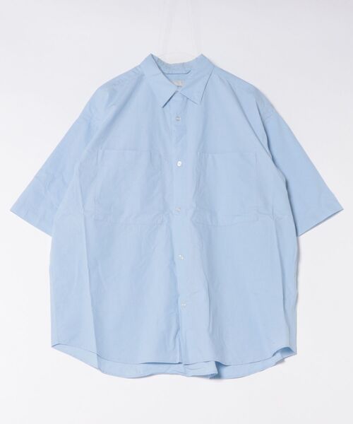 NewAnce(ニュアンス)の「【NewAnce】Typewriter Half Sleeve Shirts(シャツ/ブラウス・メンズ・ブラウン/チャコールグレー/ホワイト/サックスブルー・M/L)」の4枚目の写真