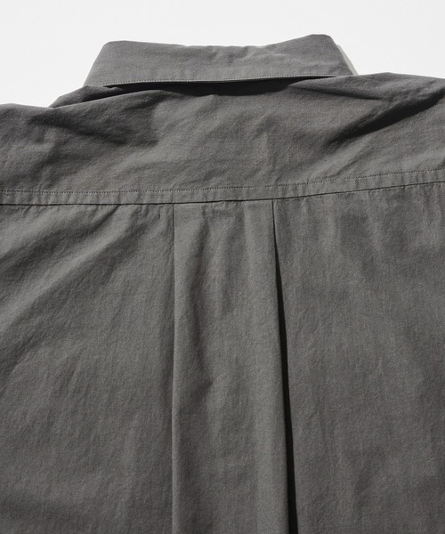 NewAnce(ニュアンス)の「【NewAnce】Typewriter Half Sleeve Shirts(シャツ/ブラウス・メンズ・ブラウン/チャコールグレー/ホワイト/サックスブルー・M/L)」の19枚目の写真