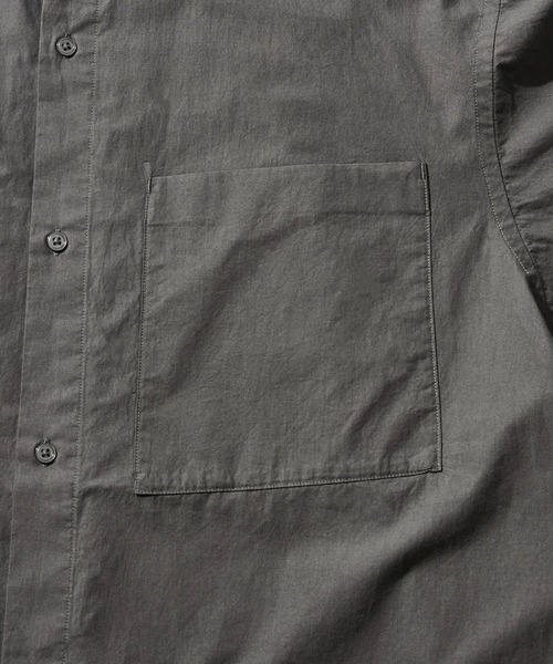 NewAnce(ニュアンス)の「【NewAnce】Typewriter Half Sleeve Shirts(シャツ/ブラウス・メンズ・ブラウン/チャコールグレー/ホワイト/サックスブルー・M/L)」の21枚目の写真