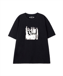 シェドウピープル 半袖Tシャツ ブラック