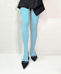 ROMANTIC TIGER（ロマンチックタイガー）の「Basic Color Tights (milky blue)（タイツ/ストッキング）」