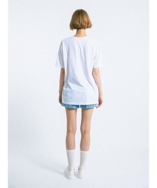 ROYAL CLUB HOLIDAY(ロイヤルクラブホリデー)の「RCH ビッグロゴ 半袖Tシャツ ホワイト(Tシャツ/カットソー・レディース・ホワイト・MEDIUM/LARGE/X-LARGE)」の13枚目の写真