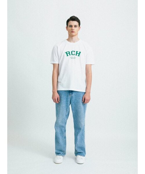 ROYAL CLUB HOLIDAY(ロイヤルクラブホリデー)の「RCH ビッグロゴ 半袖Tシャツ ホワイト(Tシャツ/カットソー・レディース・ホワイト・MEDIUM/LARGE/X-LARGE)」の14枚目の写真