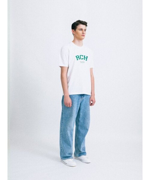 ROYAL CLUB HOLIDAY(ロイヤルクラブホリデー)の「RCH ビッグロゴ 半袖Tシャツ ホワイト(Tシャツ/カットソー・レディース・ホワイト・MEDIUM/LARGE/X-LARGE)」の15枚目の写真