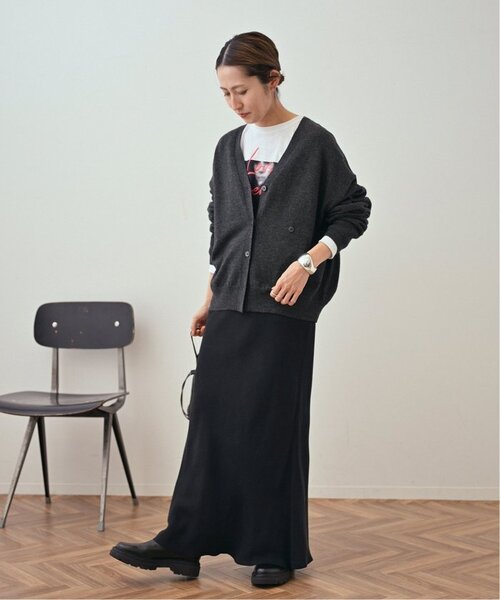 FRAMeWORK（フレームワーク）の「≪追加≫2WAYカーディガン（カーディガン/ボレロ・レディース・チャコールグレー/スカイブルー/ラベンダー/レッド・FREE）」の5枚目の写真